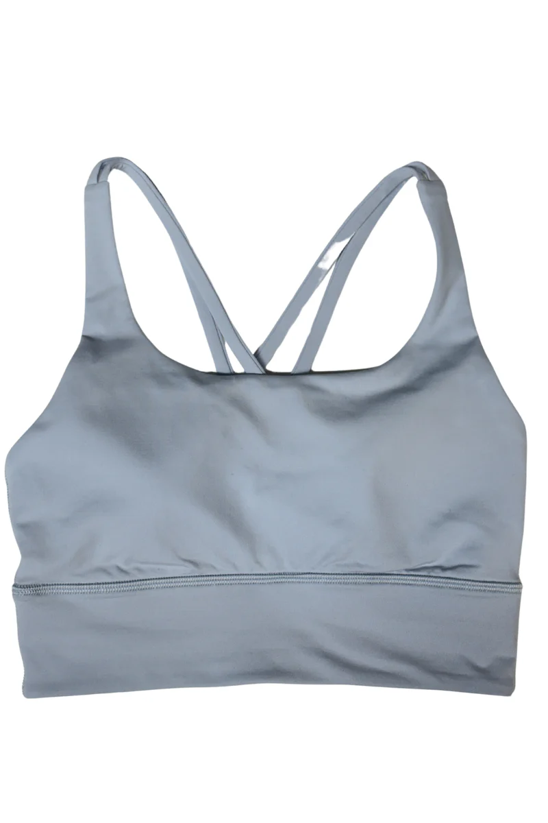 Lululemon Energy Longline Bra Silver