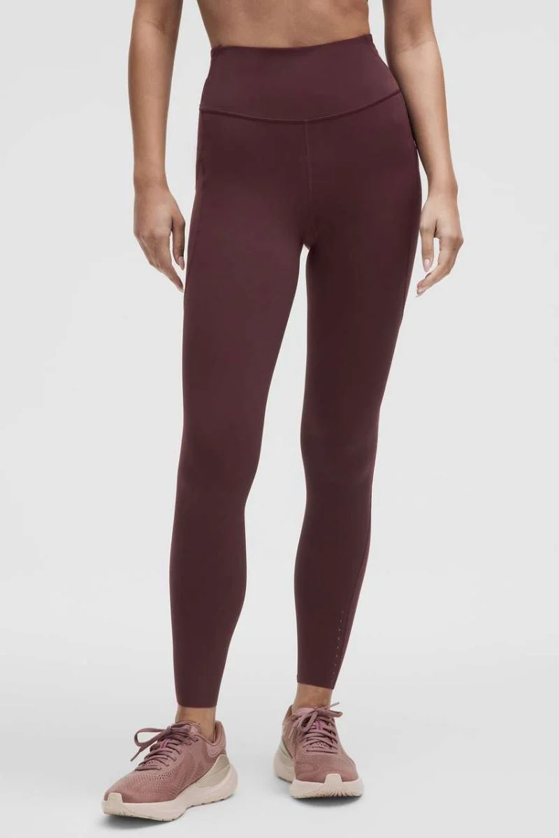 Lululemon Fast and Free High-Rise Tight 28Γ Pockets-Goodnight Plum