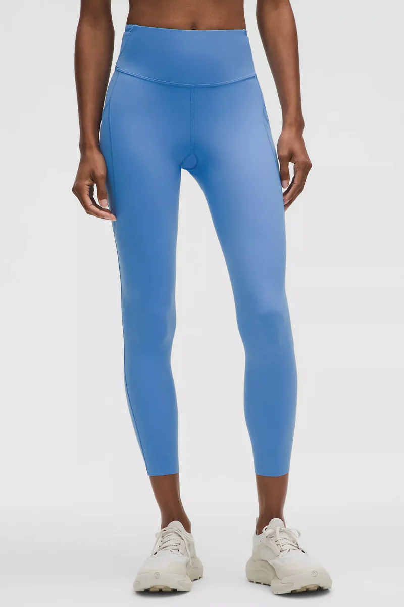 Lululemon Fast and Free HR Tight 25" *Pockets Pool Party