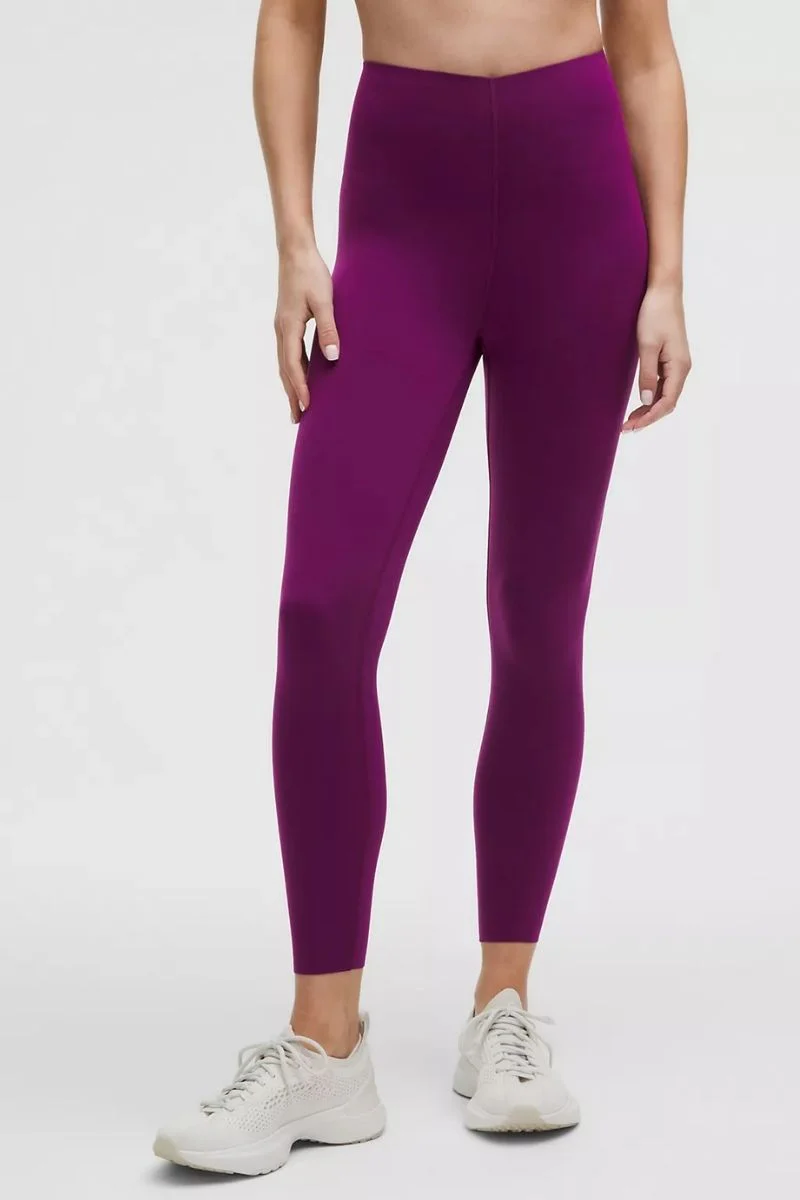 Lululemon Glow Upª Super-High-Rise Tight 25"-Chilled Grape