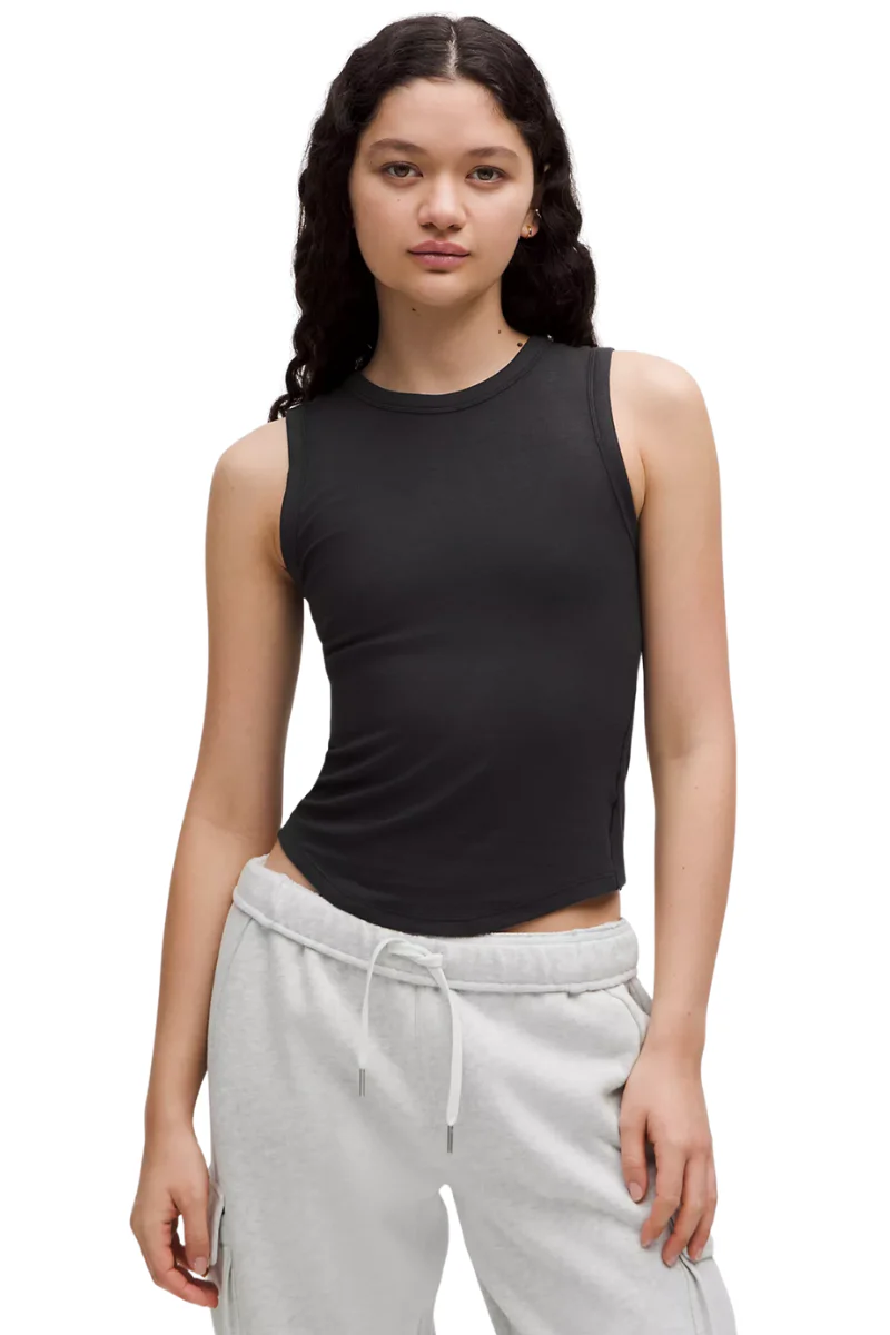Lululemon Hold Tight Crewneck Tank In BLK
