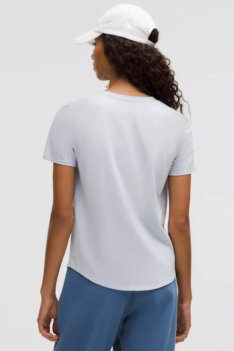 Lululemon Love V-Neck T-Shirt Starch Blue - Image 2