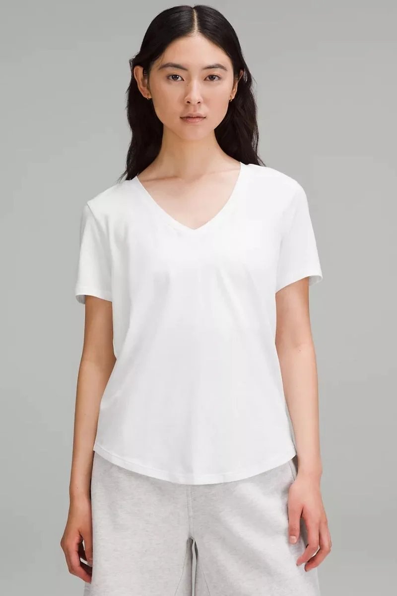 Lululemon Love V-Neck T-Shirt - White