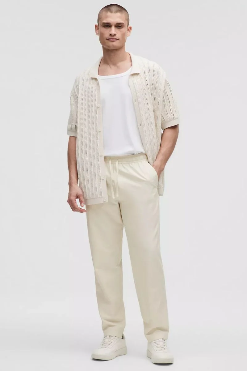 Lululemon LuluLinen Pull-On Pant
Regular In Light Ivory - Image 2