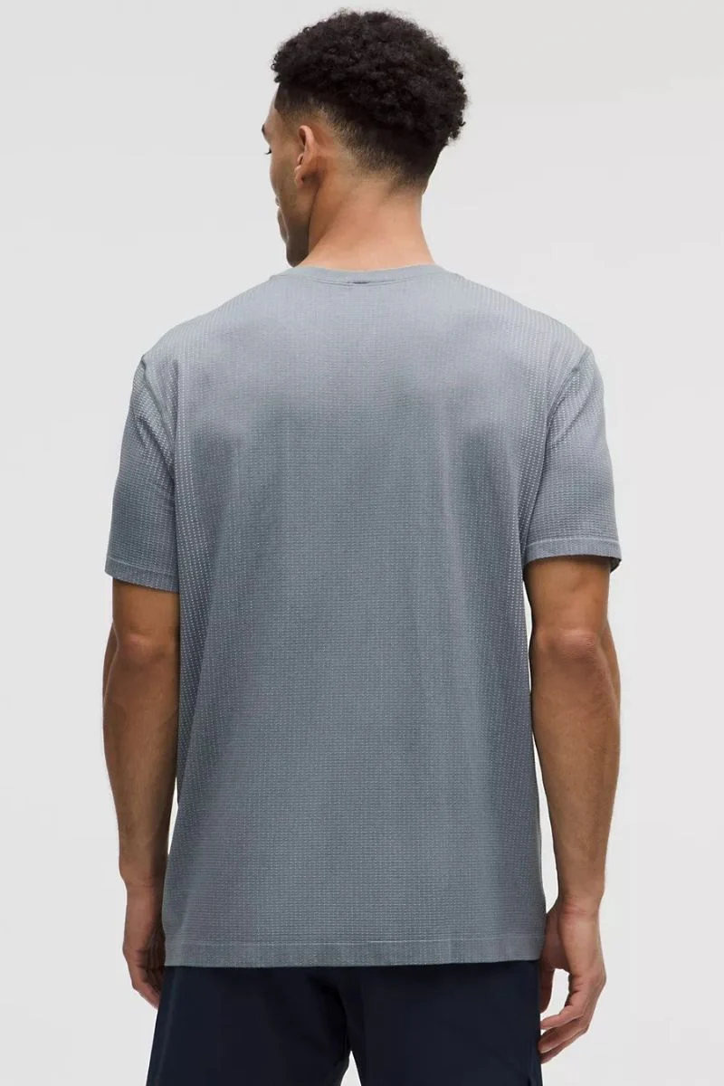 Lululemon Metal Vent Tech Relaxed-Fit Short-Sleeve Shirt-Vapor/Solar Grey - Image 2