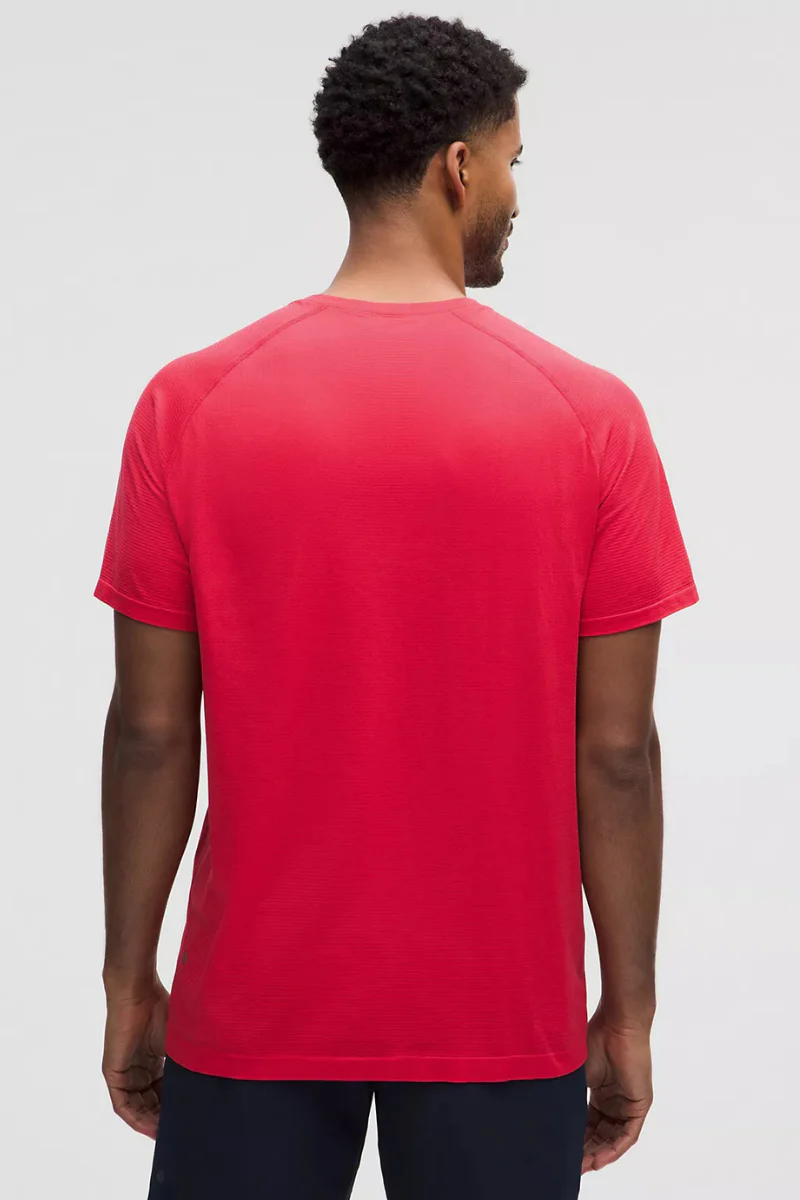 Lululemon Metal Vent Tech Short Sleeve Red Glow/Red Glow - Image 2