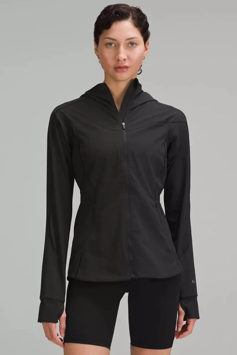 Lululemon Mist Over Windbreaker-Black