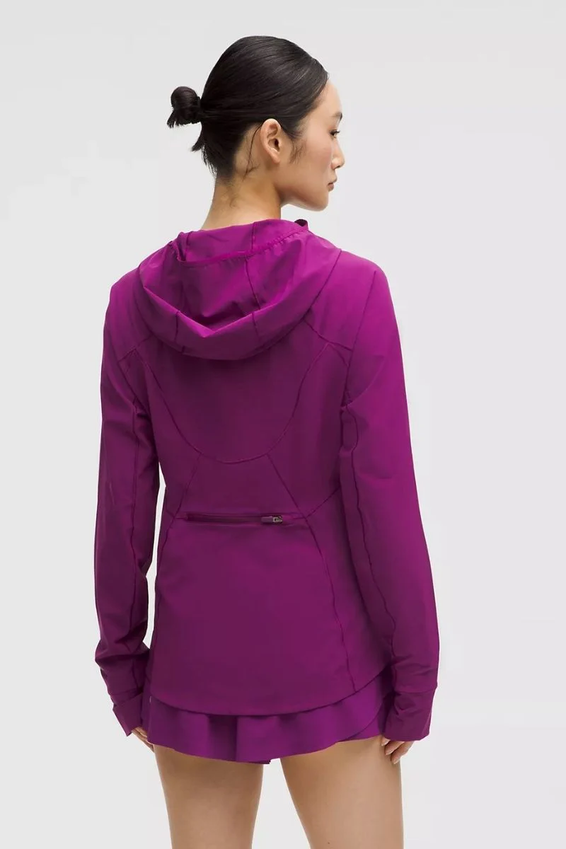 Lululemon Mist Over Windbreaker-Chilled Grape - Image 2