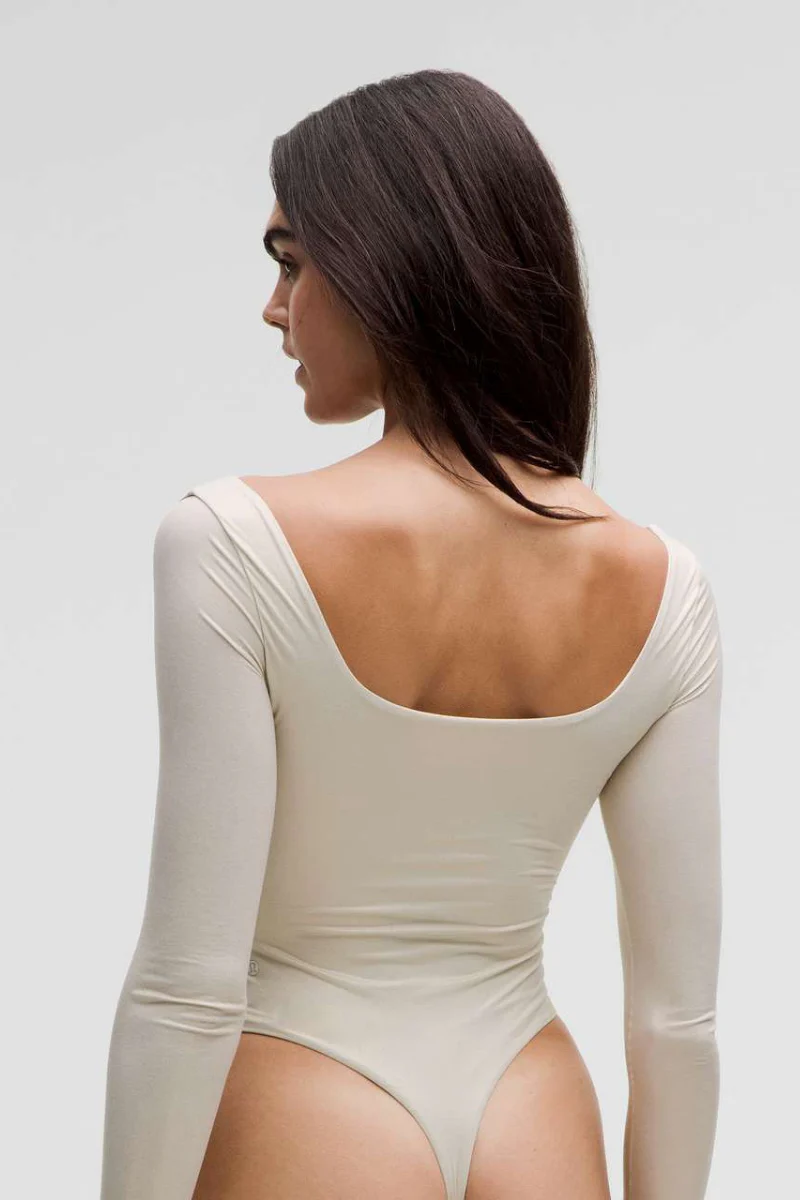 Lululemon Nulu Square-Neck LS Bodysuit *Shine LXBO - Image 3
