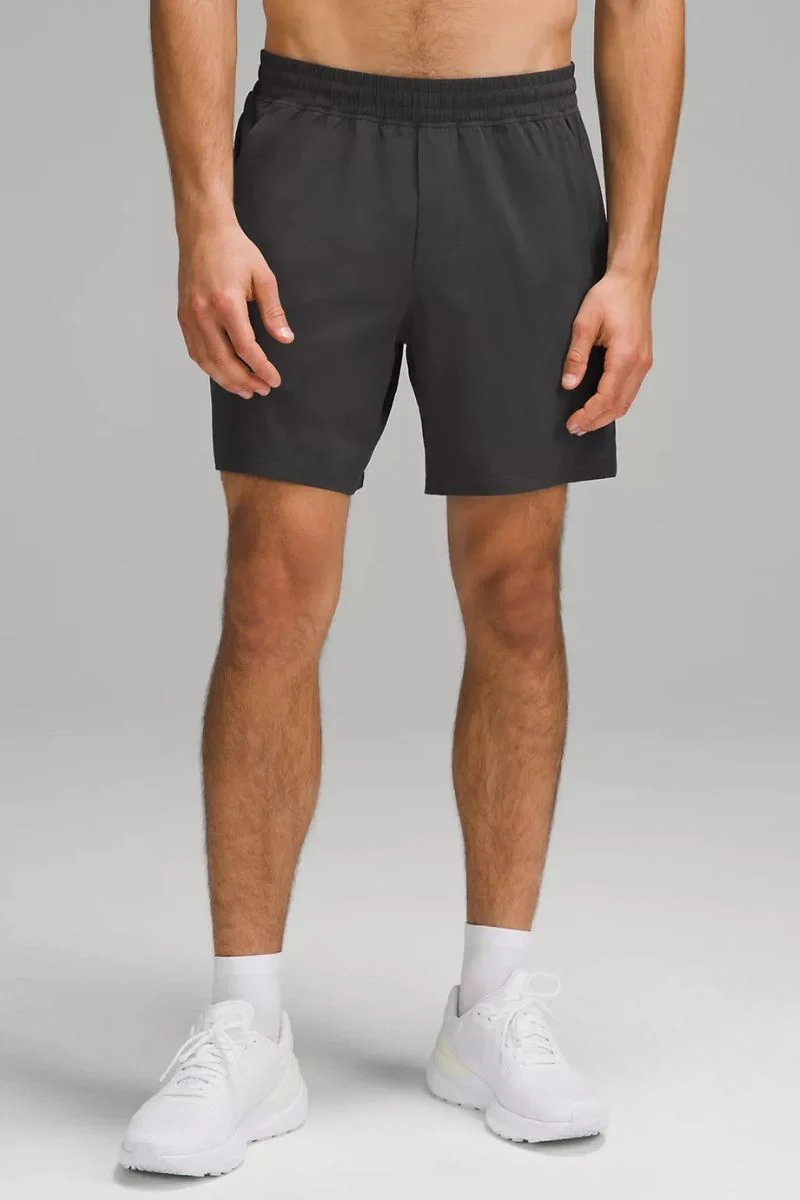 Lululemon Pace Breaker Linerless Short 7" - Graphite Grey