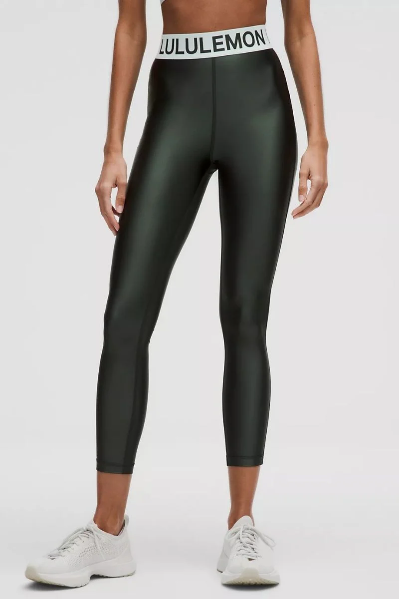 Lululemon Satin Shine High-Rise Train Tight 25.5-Black