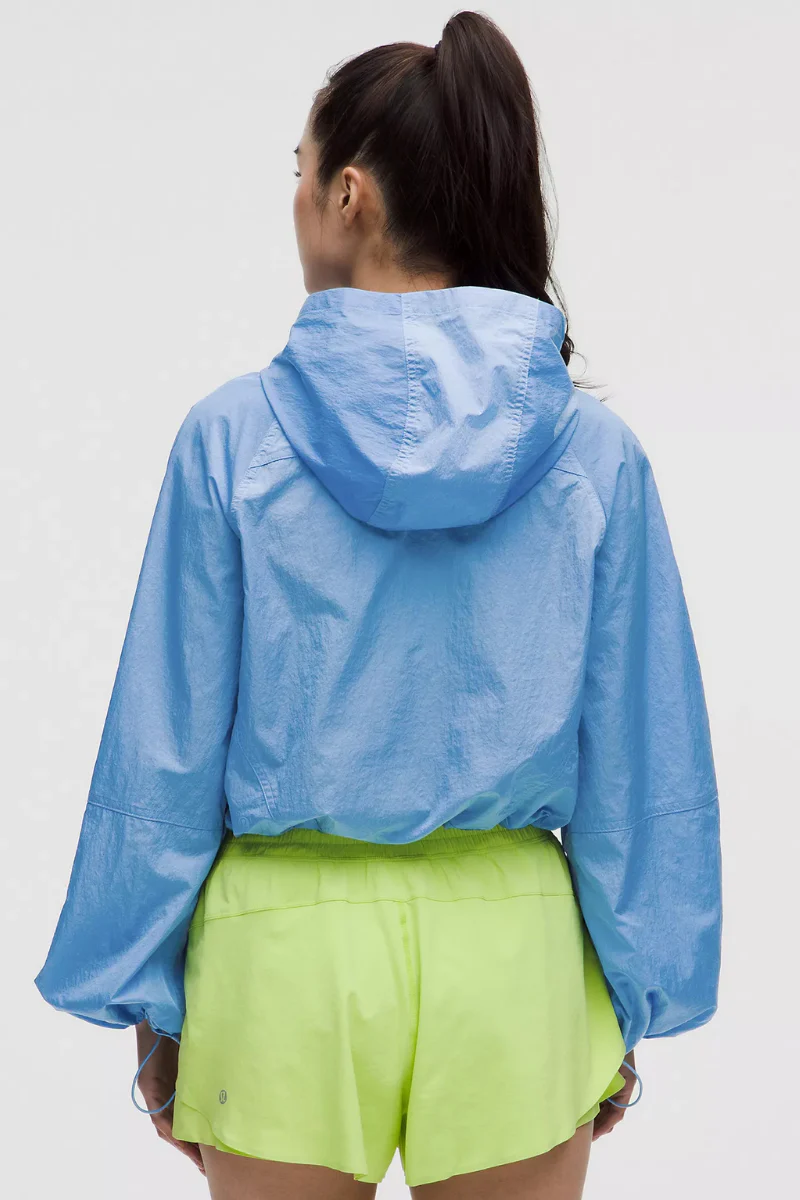 Lululemon Scuba Cropped Anorak Pool Party - Image 3