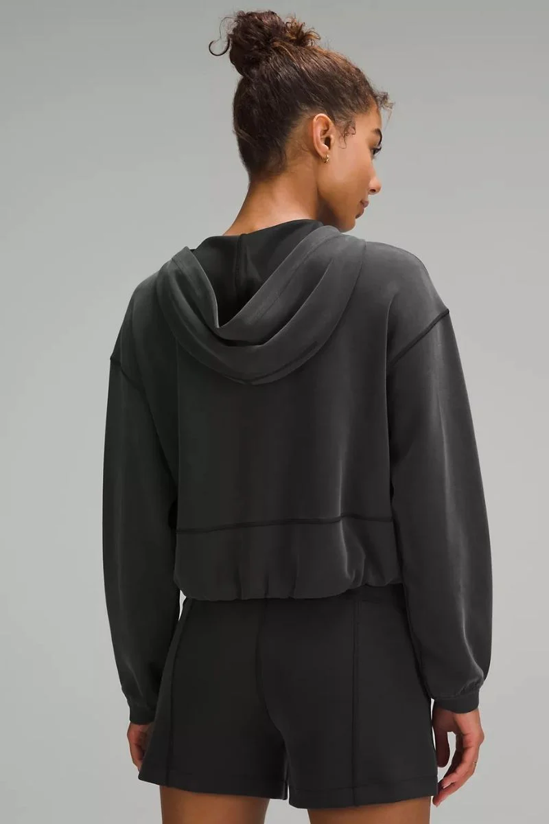 Lululemon Softstreme Full-Zip Hoodie-Black - Image 2