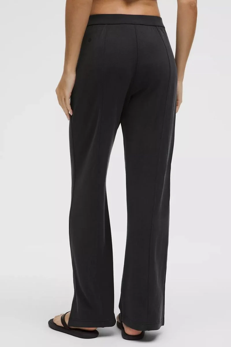 Lululemon Softstreme High-Rise Wide-Leg Pique Pant
Regular-Black - Image 2