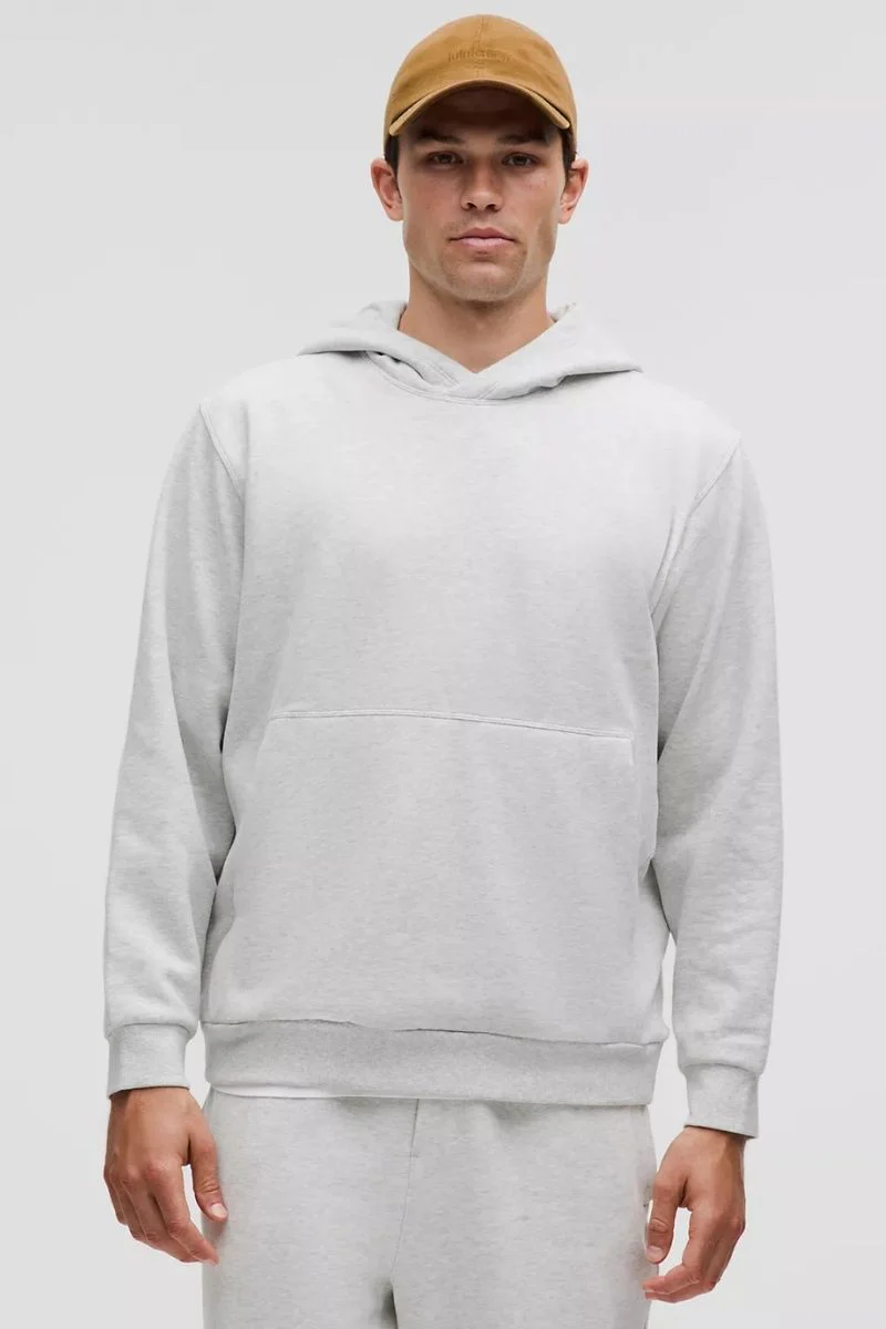Lululemon Steady State Pullover Hoodie-Heathered Core Ultra Light Grey