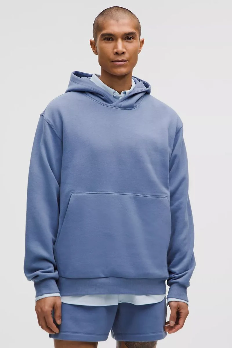 Lululemon Steady State Pullover Hoodie-Washed Denim