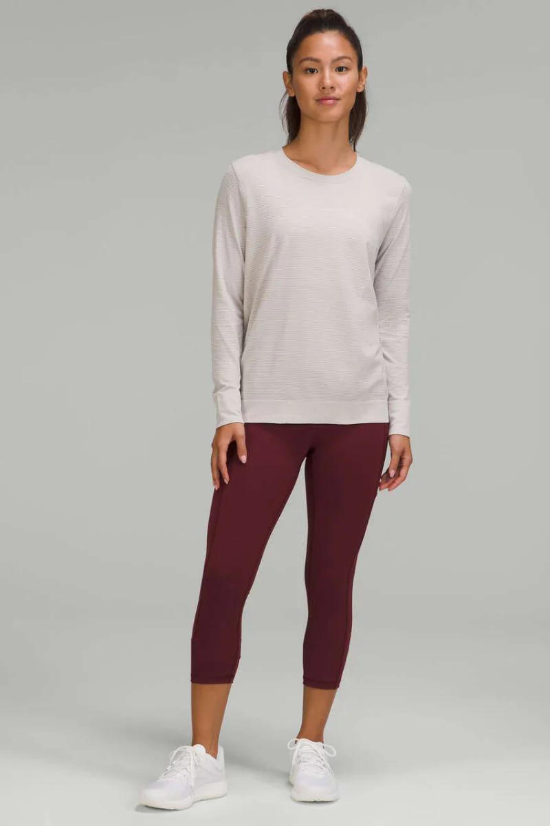 Lululemon Swiftly Relaxed-Fit Long Sleeve White