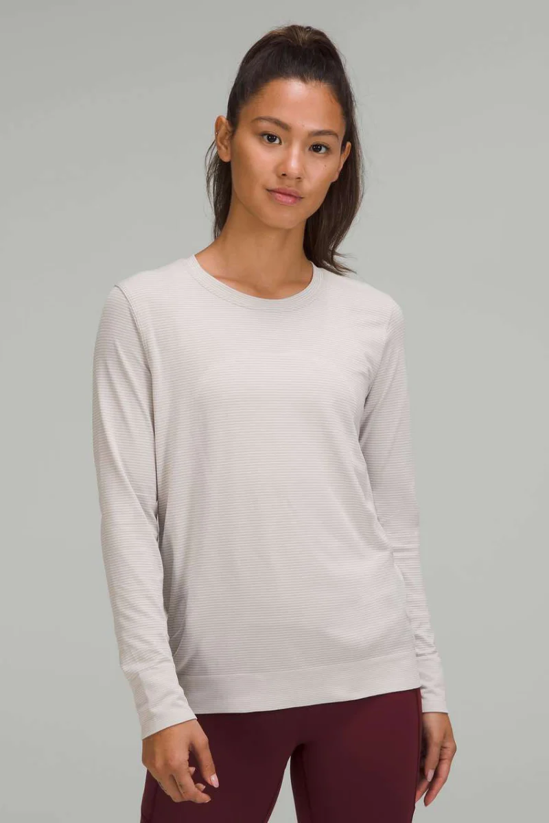 Lululemon Swiftly Relaxed-Fit Long Sleeve White - Image 2