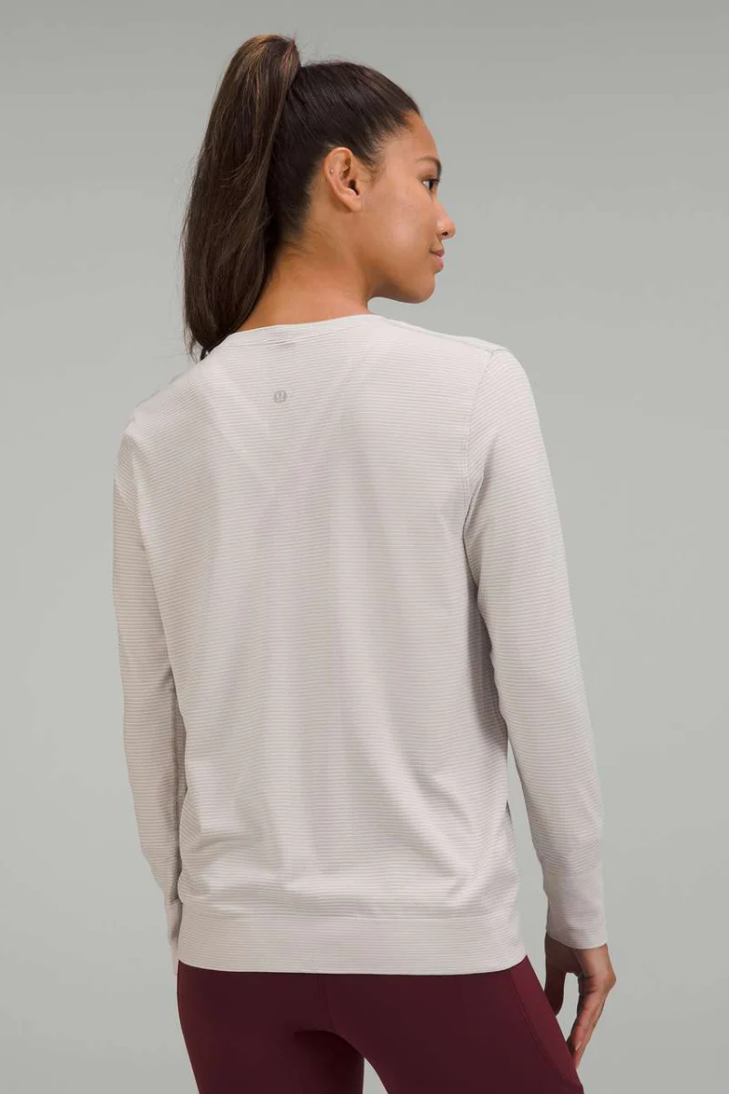 Lululemon Swiftly Relaxed-Fit Long Sleeve White - Image 3
