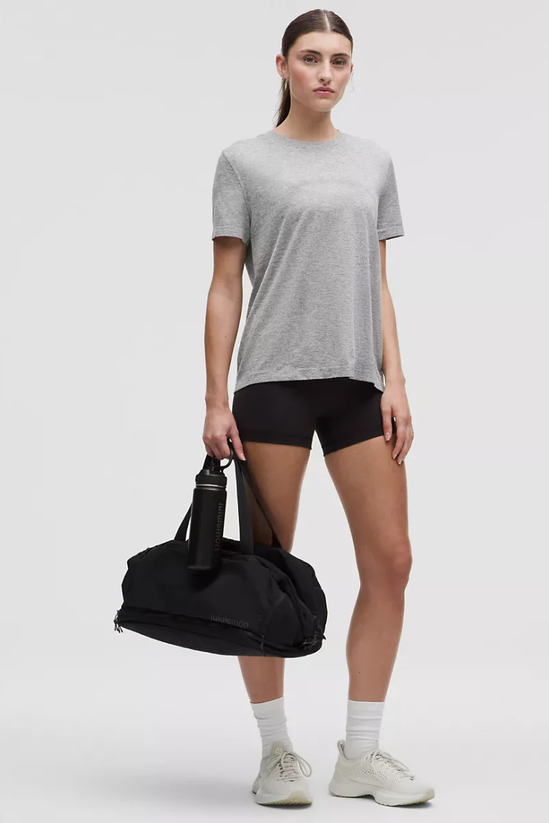 Lululemon Swiftly Relaxed Short Sleeve  Slate White - Image 2