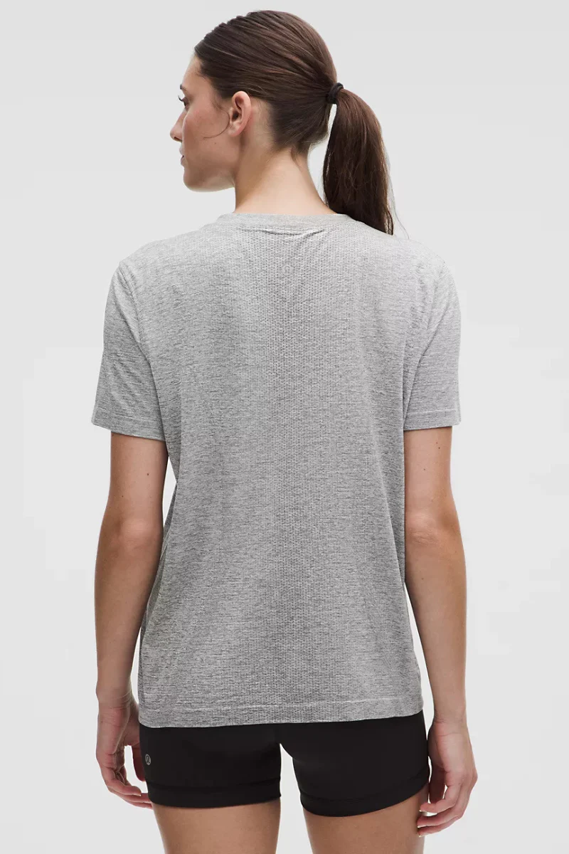 Lululemon Swiftly Relaxed Short Sleeve  Slate White - Image 3