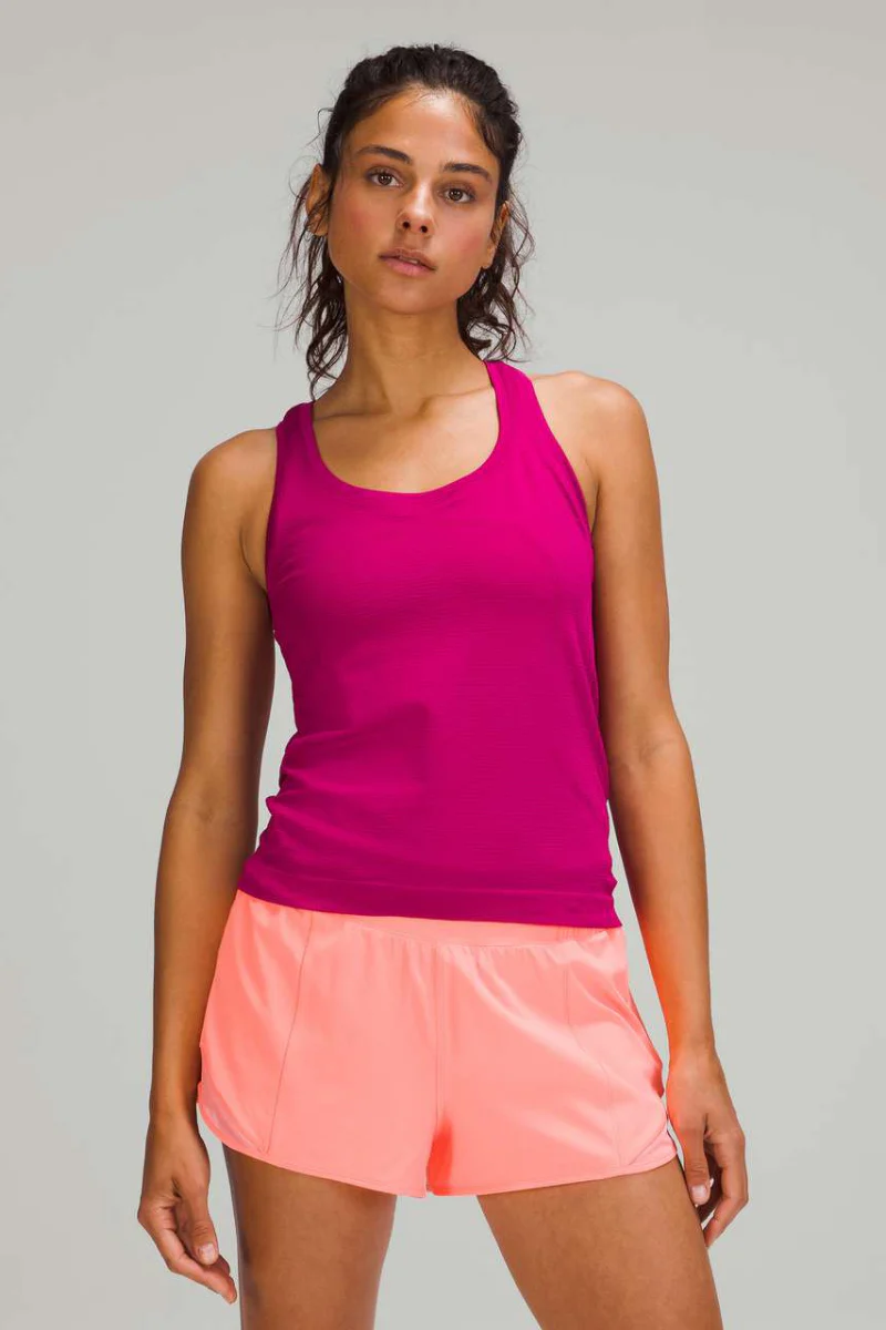 Lululemon Swiftly tech Scoopneck Tank 2.0 Race-Magenta Smoke