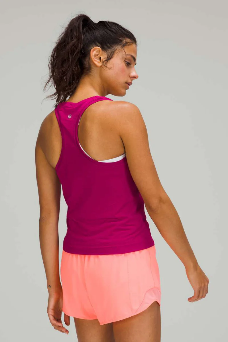 Lululemon Swiftly tech Scoopneck Tank 2.0 Race-Magenta Smoke - Image 2