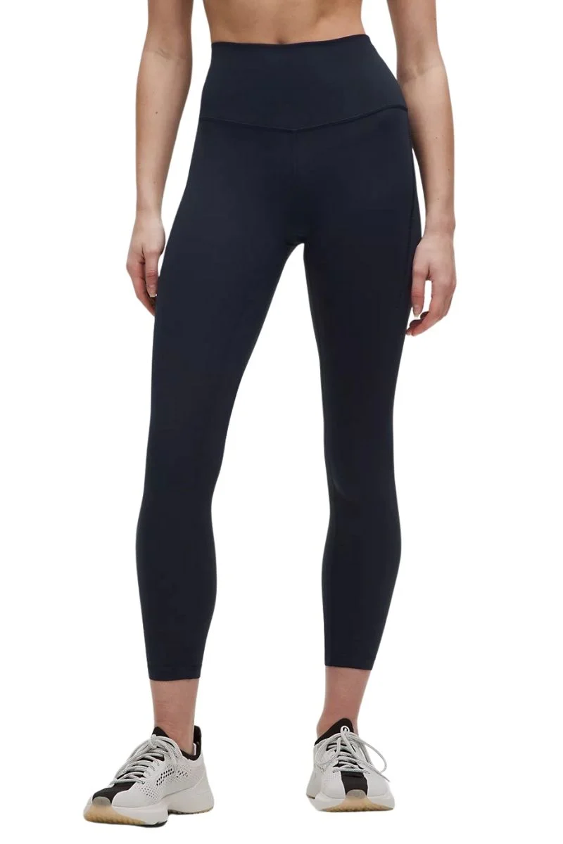 Lululemon Wunder Train High-Rise Tight 25"*Pockets In True Navy
