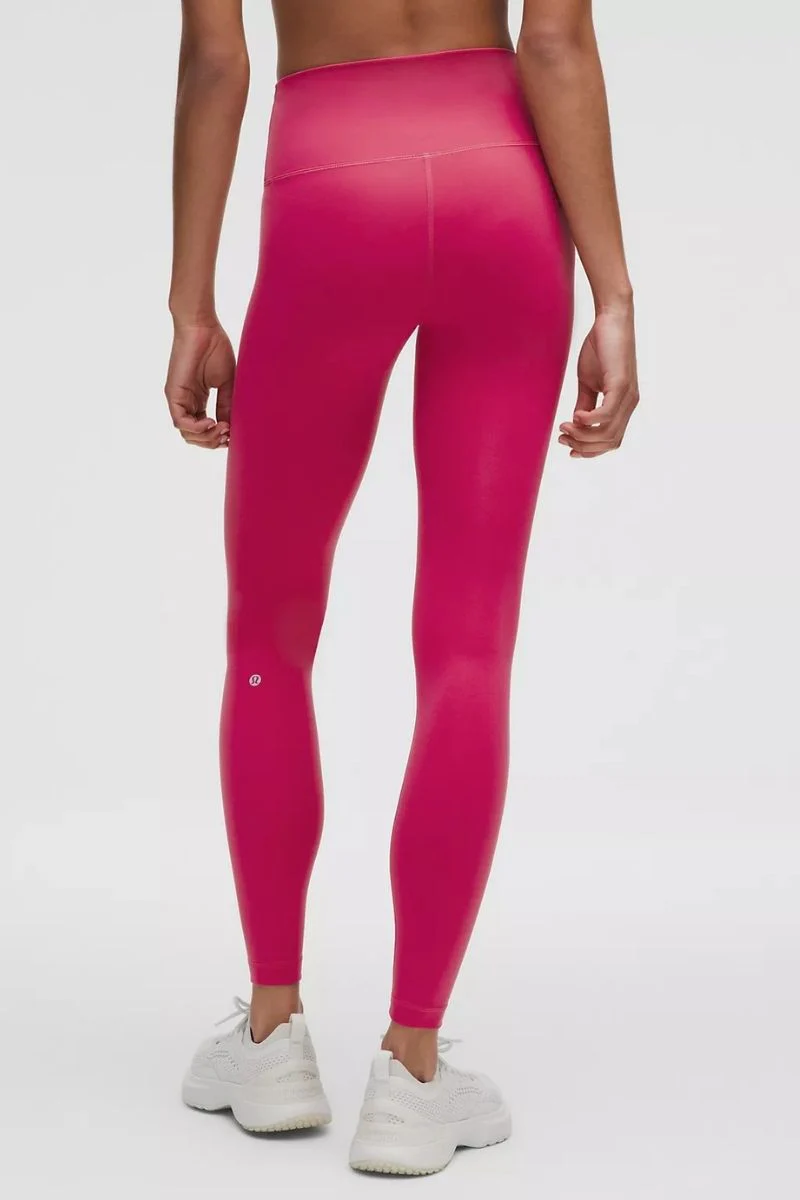 Lululemon Wunder Train High-Rise Tight 28" In Raspberry Coulis - Image 2