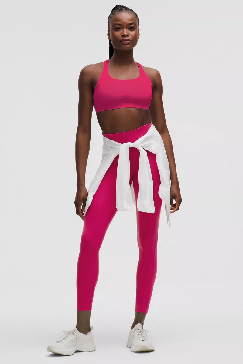 Lululemon Wunder Train HR Tight 25" Raspberry coulis - Image 2