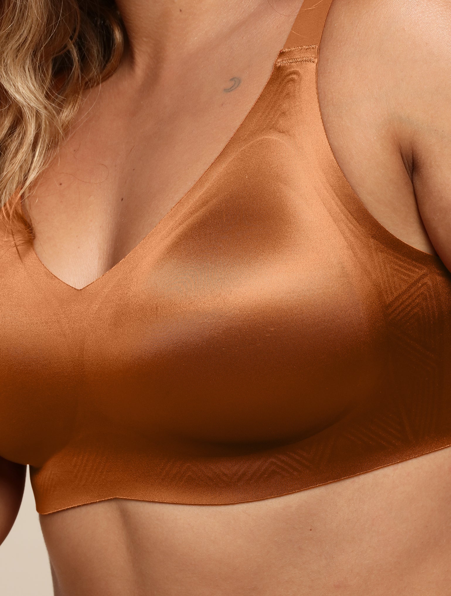 Luxury Satin Curve Pop NanoSoft Seamless Bra *Harper's Bazaar Top Pick* - Image 3