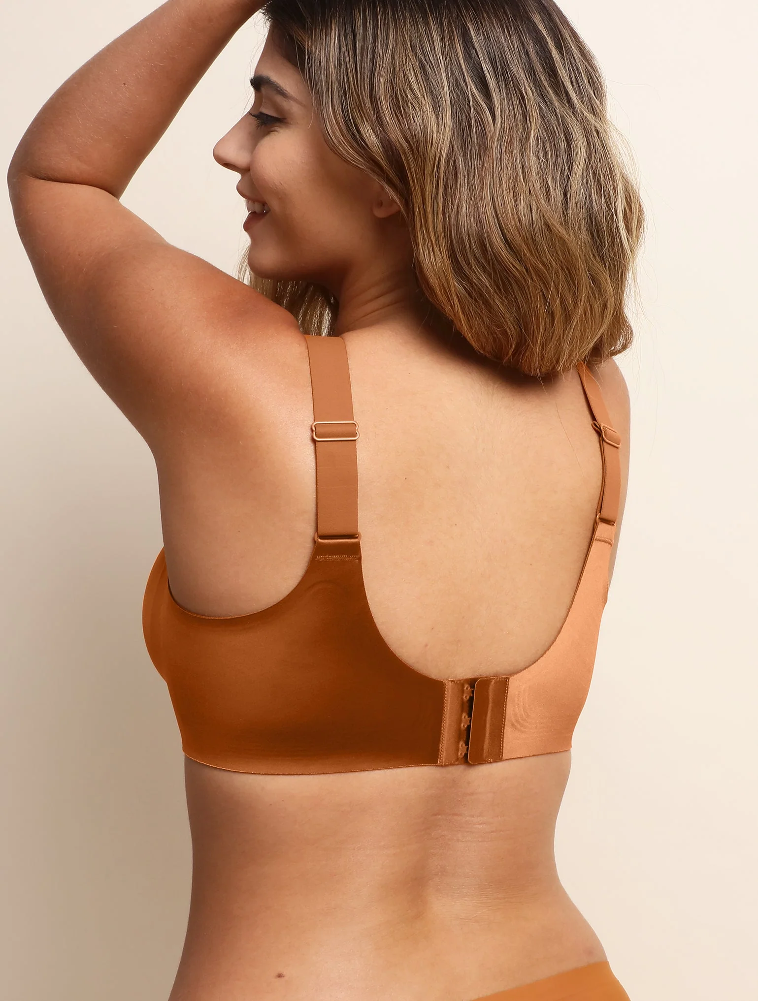 Luxury Satin Curve Pop NanoSoft Seamless Bra *Harper's Bazaar Top Pick* - Image 4