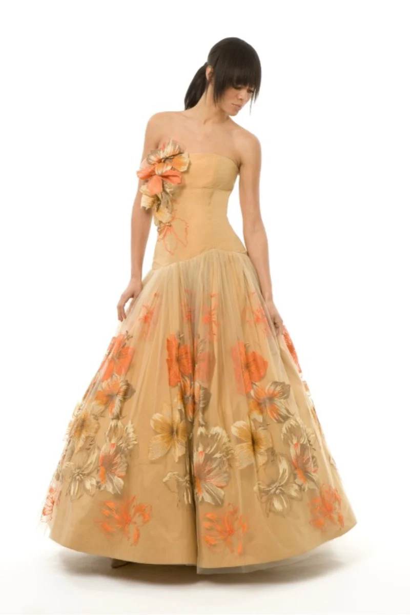 Marigold Website Gown