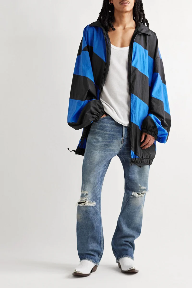 Marni Oversized Striped Nylon Jacket - Image 2