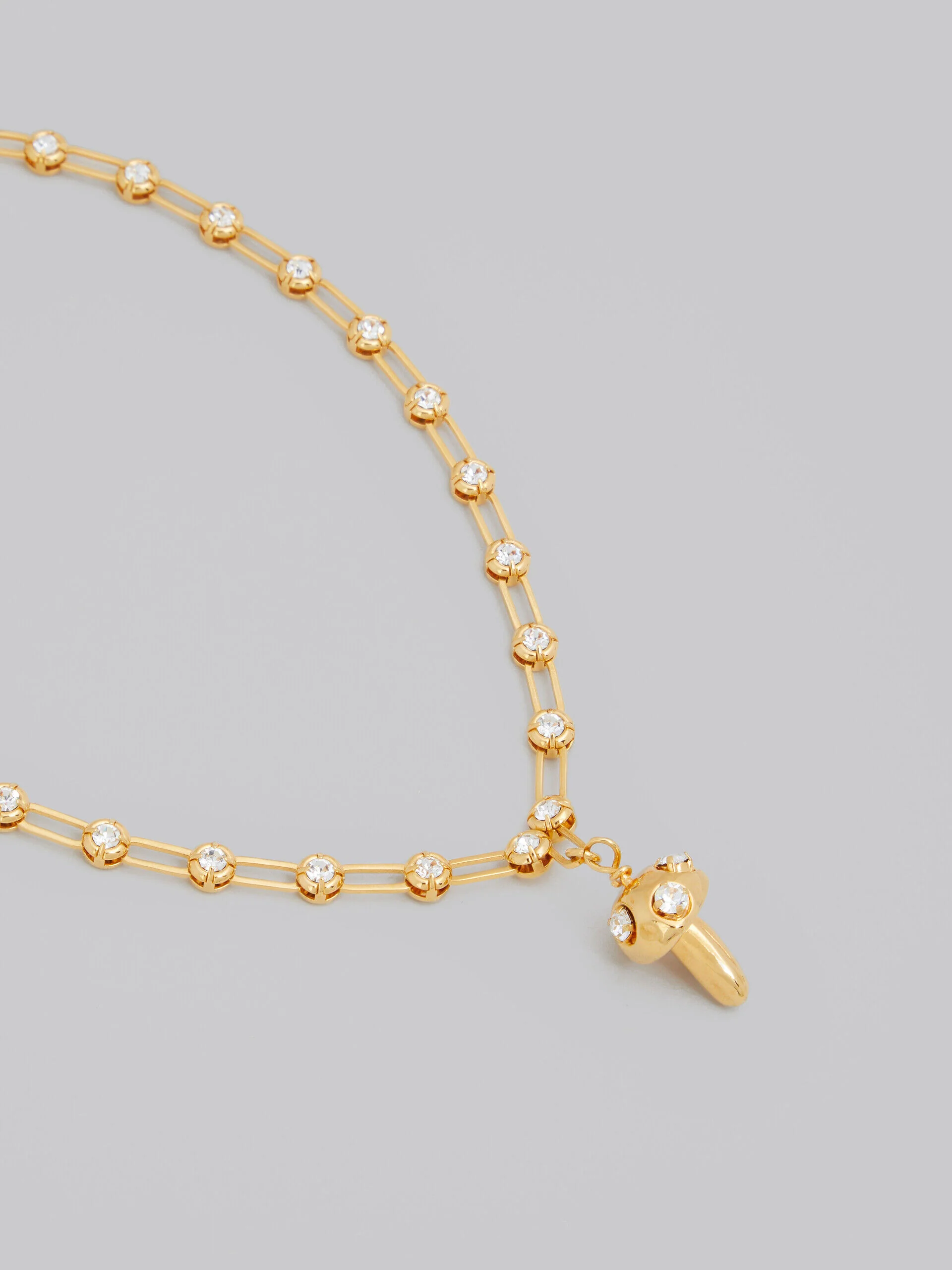 MARNI WOMEN'S GOLD CHAIN NECKLACE WITH PENDANT - Image 3