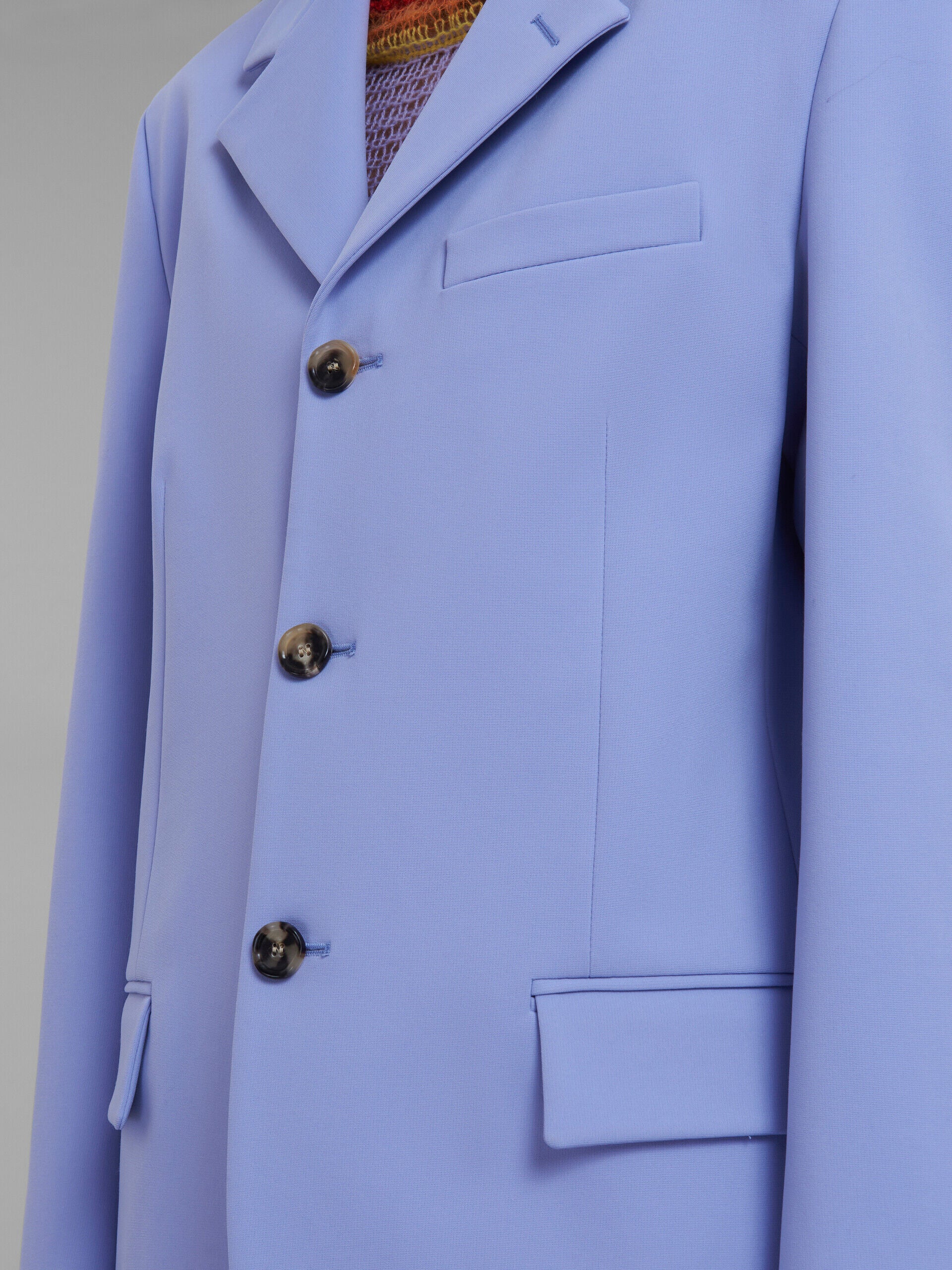 MARNI WOMEN'S LILAC TAILORED BLAZER WITH BUTTONS - Image 5
