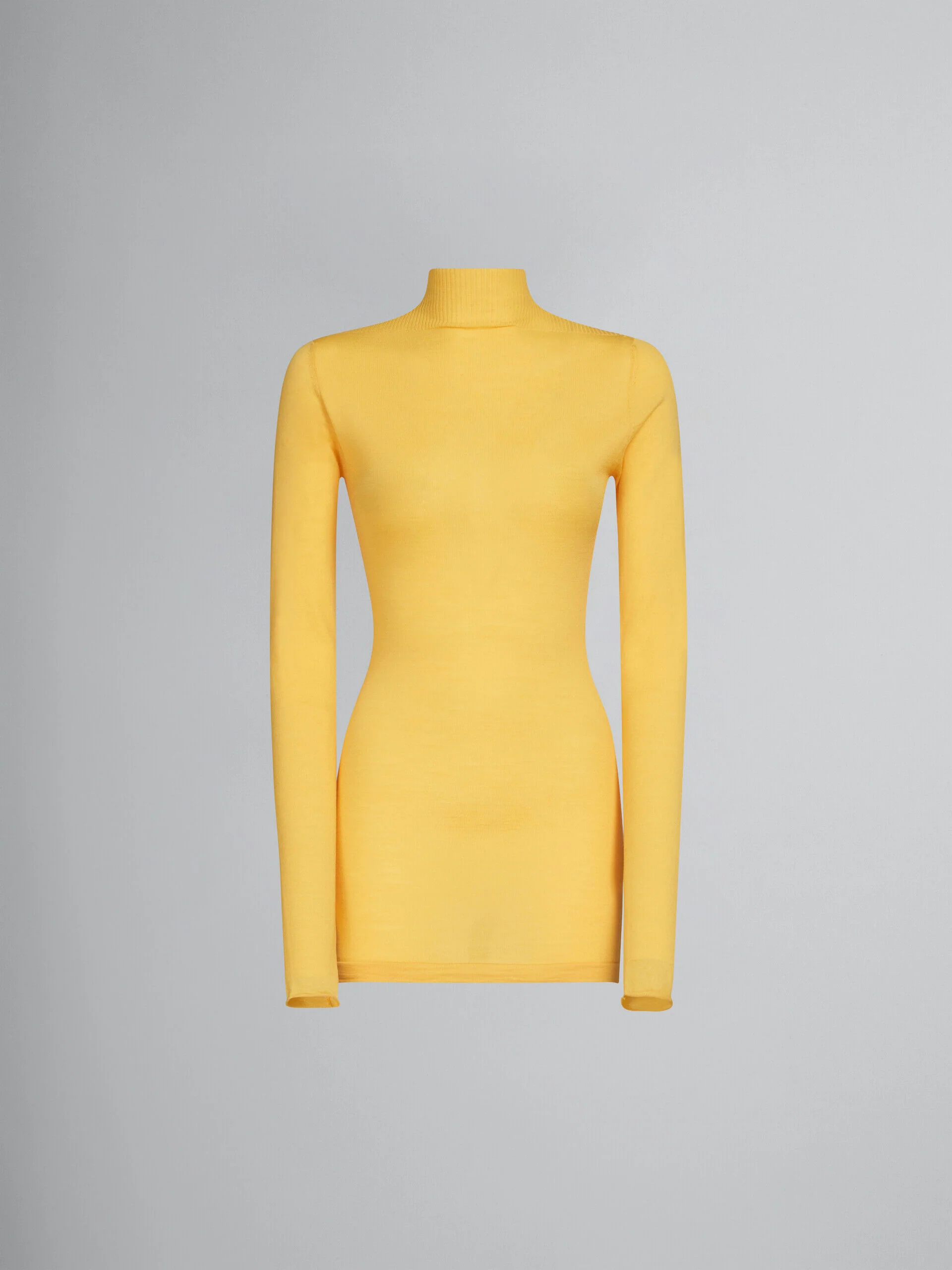 MARNI WOMEN'S MAIZE MOCK NECK FITTED SWEATER