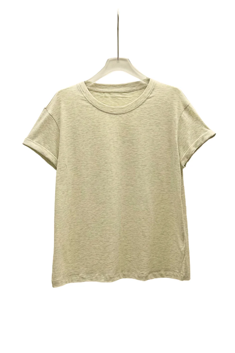 Max Simple Casual Tee - Grey