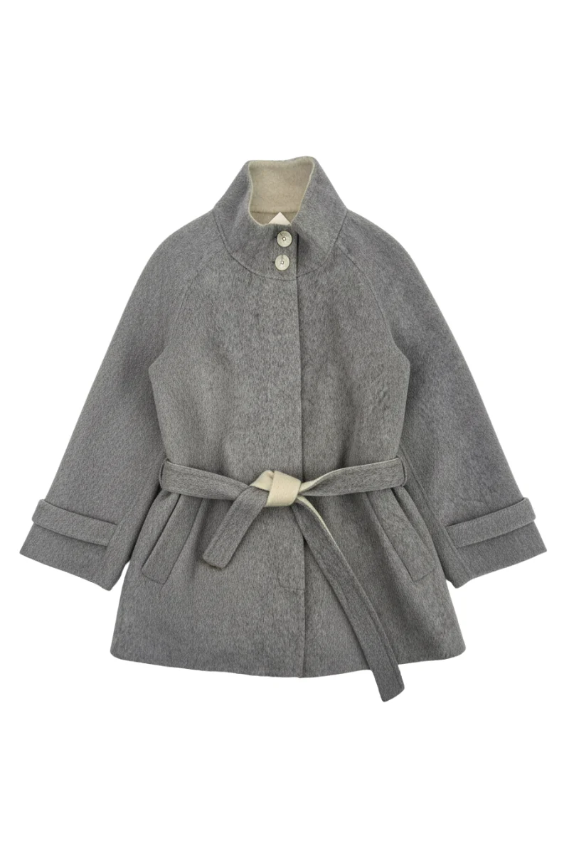 Max Simple Comfy Wool Jacket_Grey
