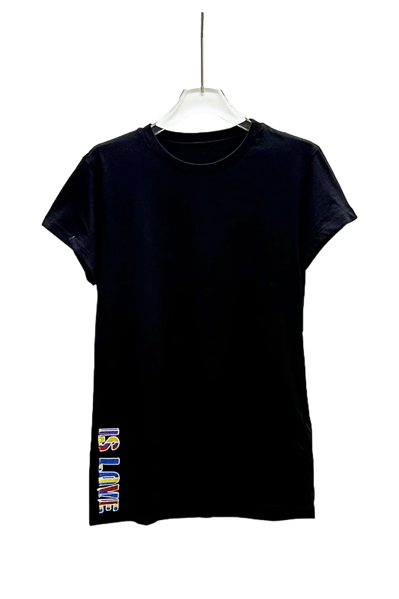 Max Simple Love Tee Black