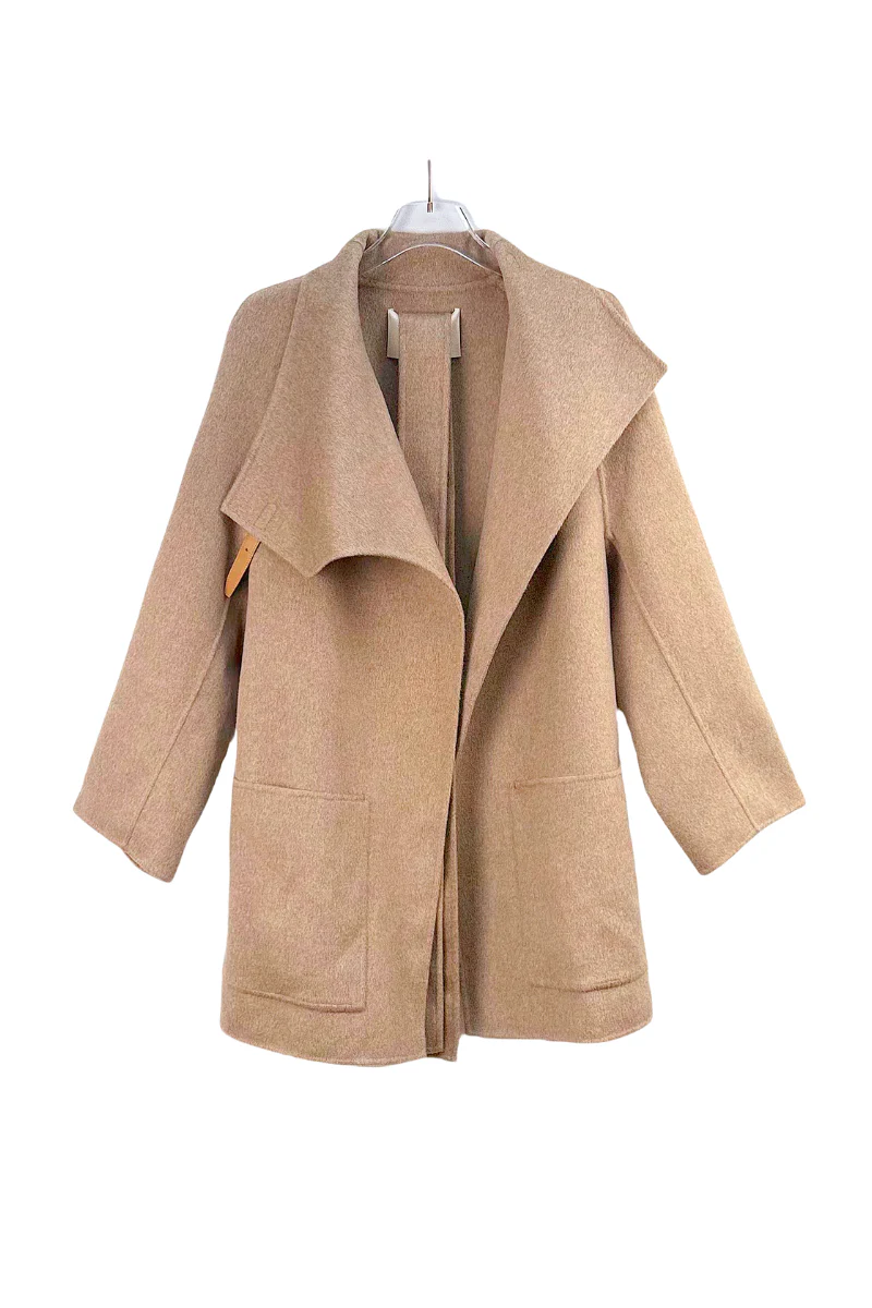 Max Simple
Mainline Cashmere Coat- Natural-Tone