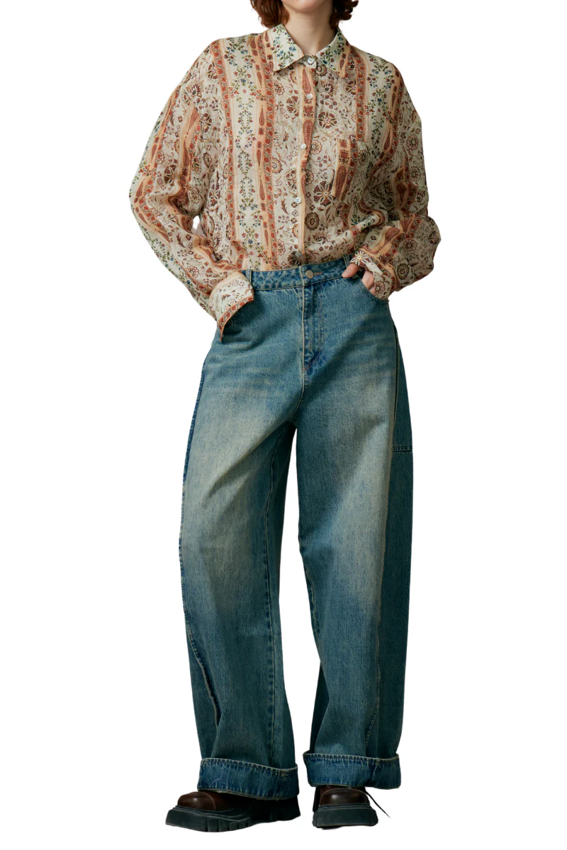 Max Simple Paisley Print Shirt Paisley - Image 2