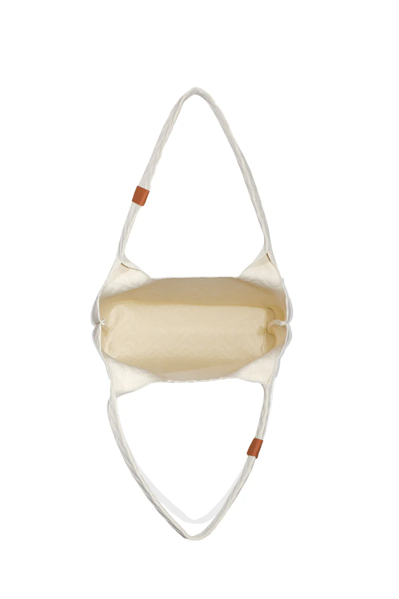 Max Simple Tote Bag Cream - Image 3