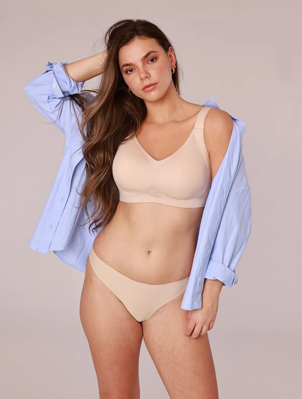 Nano Soft Full Coverage Wireless Bra for Large Breasts - Image 15