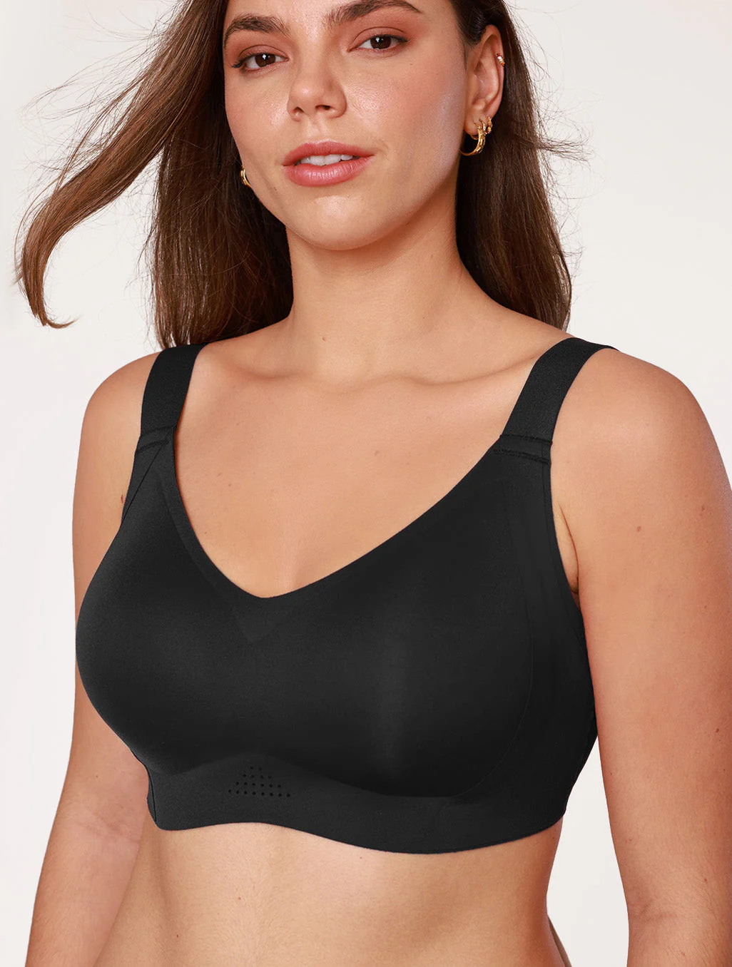 Nano Soft Full Coverage Wireless Bra for Large Breasts - Image 2