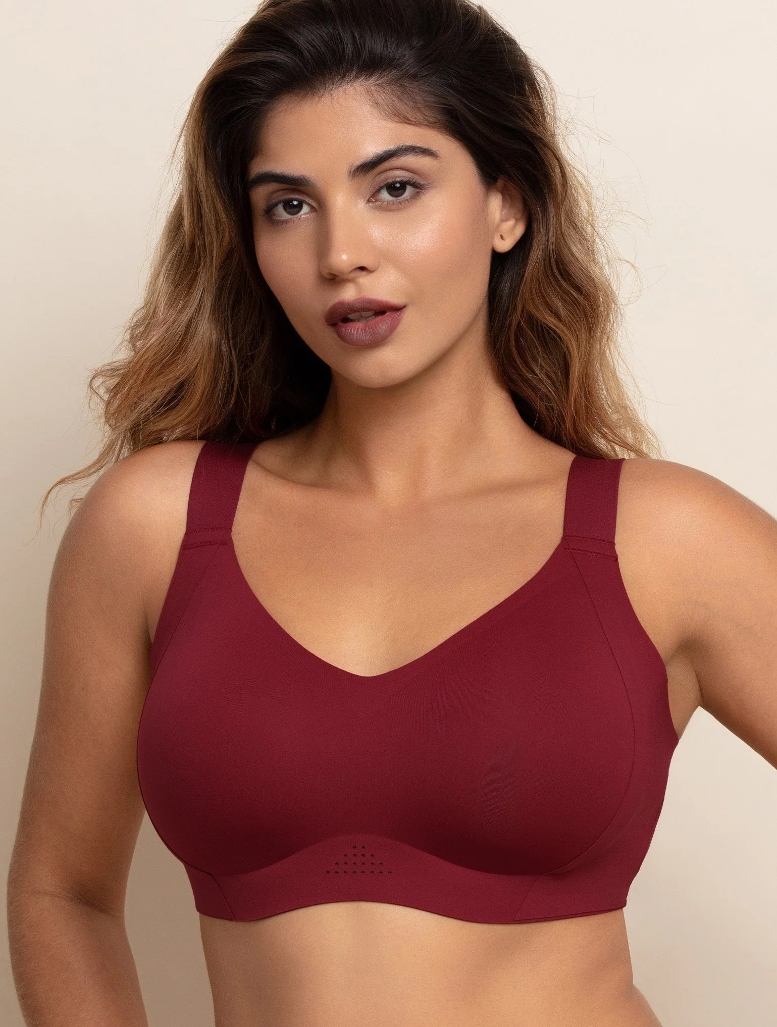 Nano Soft Full Coverage Wireless Bra for Large Breasts - Image 4
