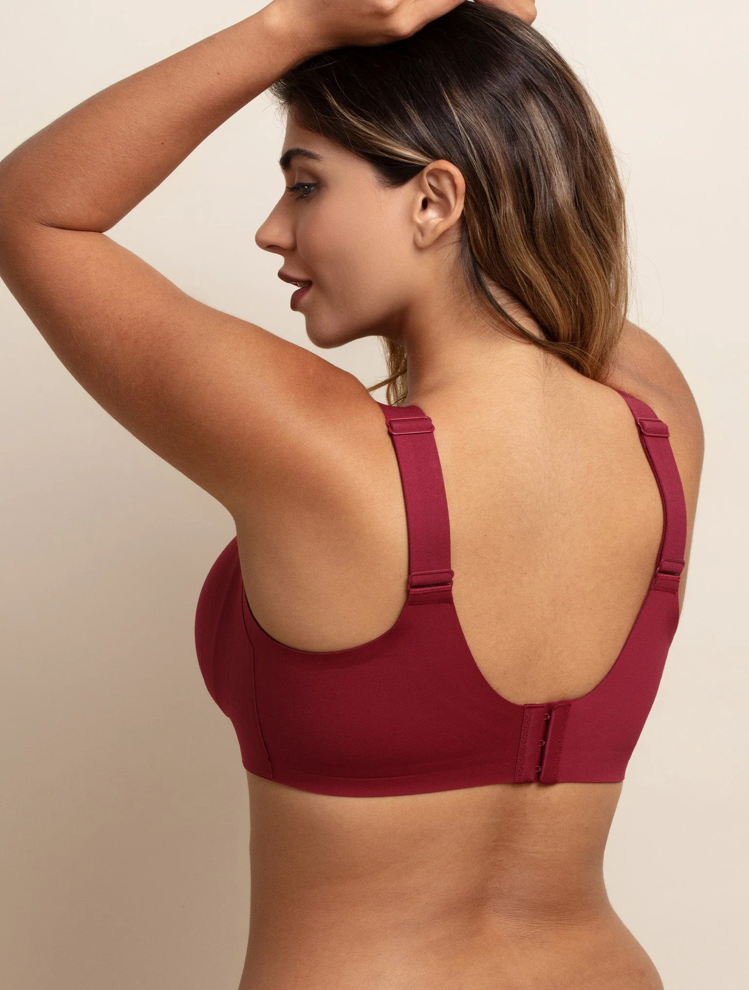 Nano Soft Full Coverage Wireless Bra for Large Breasts - Image 7