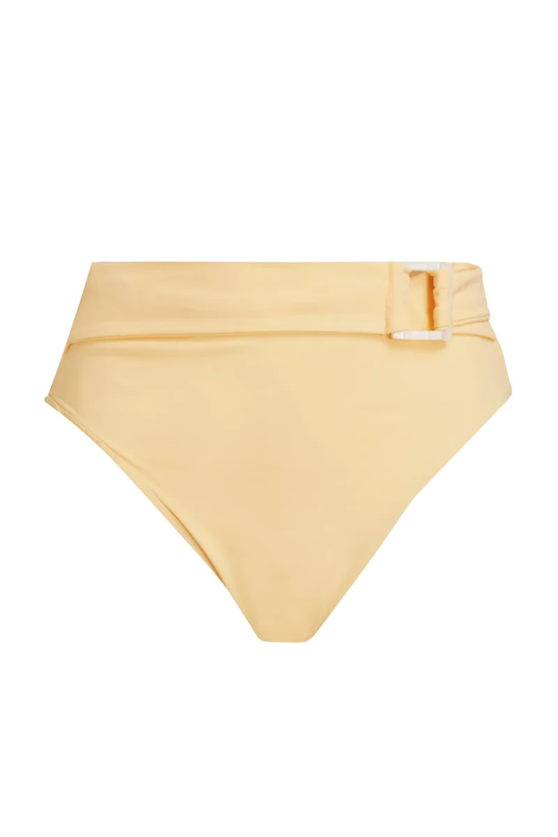 Onia Anais High-Rise Bikini Briefs In Yellow