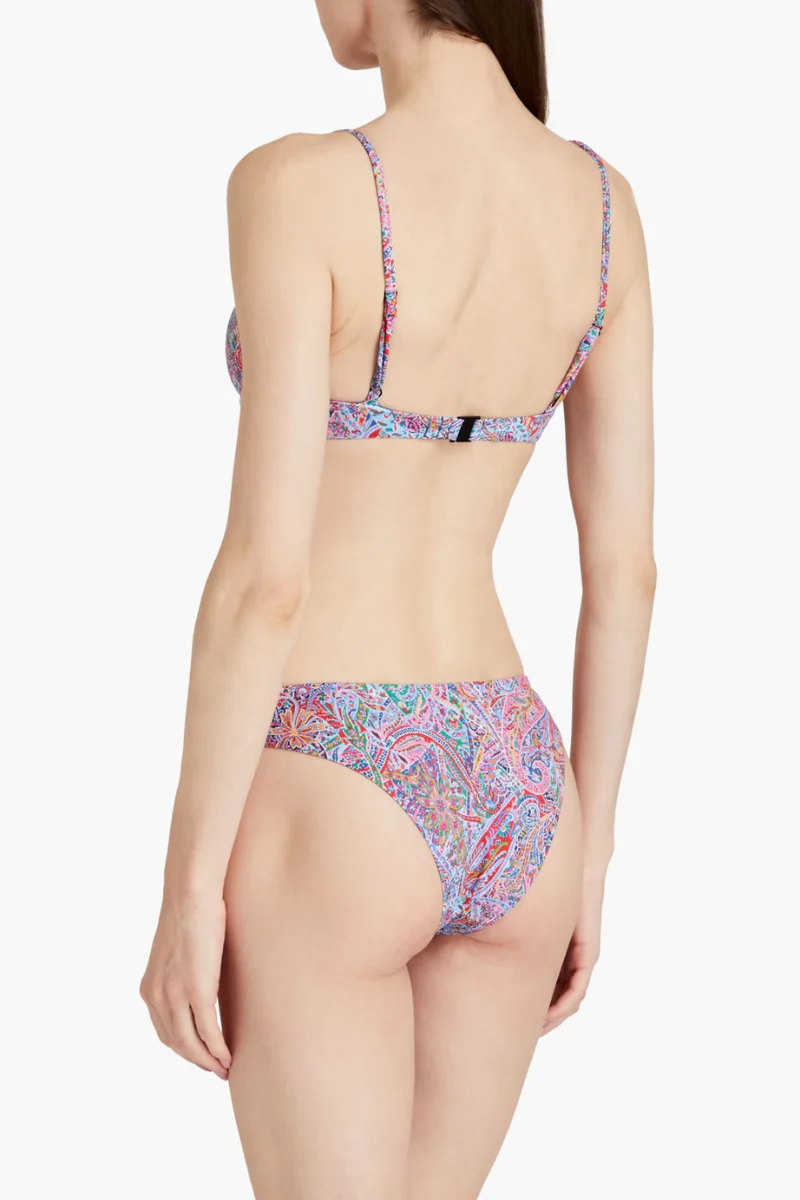 Onia Chiara Bottom Liberty Paisley In Lavender Multi - Image 3