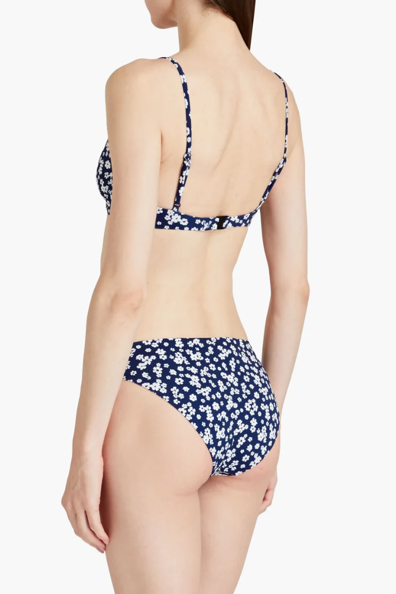 Onia Floral Print Low-Rise Bikini Briefs - Image 2